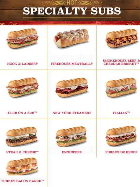 firehouse subs minneapolis|Menus for Firehouse Subs